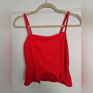 NWOT Forever 21 Women's Cropped Camisole Top With Cutout